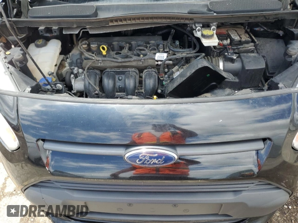 2017 Ford Transit Connect XLT with VIN NM0LS7F79H1324491, listed as a Copart auction lot 60055345 with 128,463 mi miles and Salvage title. Bid and sale history available at DreamBid. Image 12.
