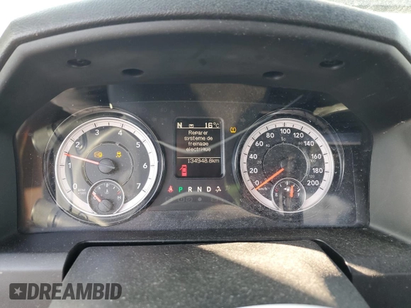 2021 Ram 1500 Tradesman z VIN 3C6RR7KT8MG521263, wystawiony jako Copart lot #52681695 z przebiegiem 134 948 mil mil oraz Szkoda całkowita • Salvage title. Historia ofert i sprzedaży dostępna na DreamBid. Obrazek 9.