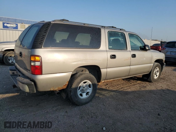 2001 Chevrolet Suburban LS with VIN 1GNEC16T21J281855, listed as a Copart auction lot 62833014 with 0 mi miles and Salvage Title. Bid and sale history available at carsss.com. Image 3.