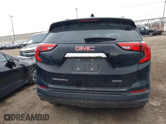 2020 GMC Terrain SLE with VIN 3GKALTEV8LL298326, listed as a IAAI auction lot 41895235 with 110,639 mi miles. Bid and sale history available at carsss.com. Image 16.