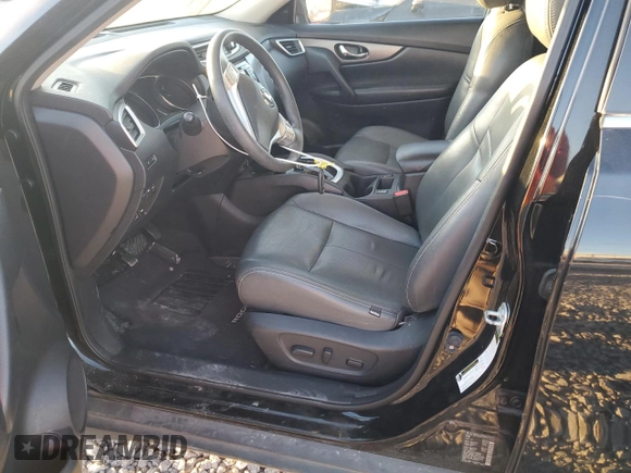 2015 Nissan Rogue S with VIN KNMAT2MV7FP585575, listed as a Copart auction lot 47958775 with 109,336 mi miles and Salvage Title. Bid and sale history available at DreamBid. Image 7.