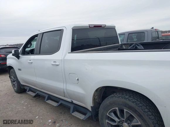2019 Chevrolet Silverado 1500 LT with VIN 1GCPWCED8KZ216803, listed as a IAAI auction lot 41635101 with 180,558 mi miles. Bid and sale history available at carsss.com. Image 14.