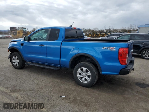 2021 Ford Ranger XL with VIN 1FTER1FH1MLD00407, listed as a Copart auction lot 47432315 with 74,841 mi miles and Salvage title. Bid and sale history available at DreamBid. Image 2.