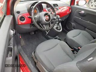 2013 FIAT 500 Pop with VIN 3C3CFFAR7DT674168, listed as a Copart auction lot 59771195 with 70,354 mi miles and Salvage title. Bid and sale history available at DreamBid. Image 8.