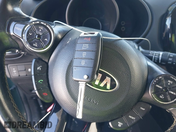 2014 Kia Soul + with VIN KNDJP3A59E7027515, listed as a IAAI auction lot 41841665 with 120,152 mi miles. Bid and sale history available at carsss.com. Image 11.