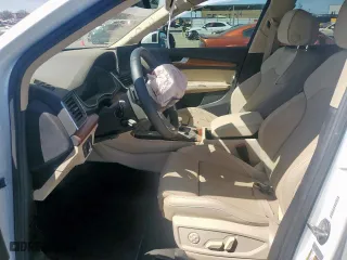 2021 Audi Q5 Premium Plus with VIN WA1BAAFYXM2067329, listed as a Copart auction lot 48824445 with 21,210 mi miles and Salvage Title. Bid and sale history available at carsss.com. Image 7.