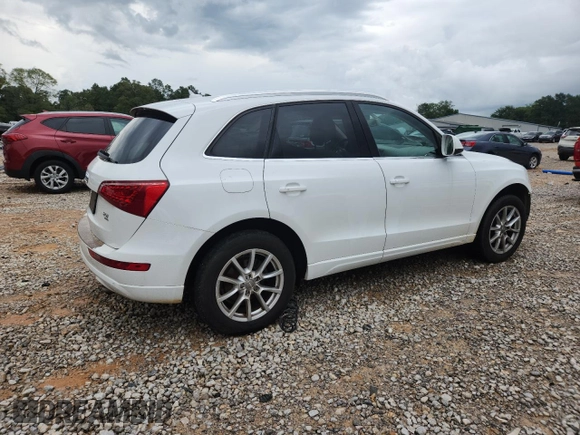 2011 Audi Q5 Premium Plus with VIN WA1LFAFP6BA099257, listed as a Copart auction lot 58129895 with 120,245 mi miles and Salvage title. Bid and sale history available at DreamBid. Image 3.