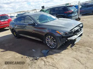 2019 Genesis G80 z VIN KMTFN4JF5KU313354, wystawiony jako IAAI lot #41668115 z przebiegiem 57 991 mil mil oraz . Historia ofert i sprzedaży dostępna na DreamBid. Obrazek 1.