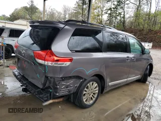 2011 Toyota Sienna XLE AAS with VIN 5TDYK3DC0BS115989, listed as a Copart auction lot 51128935 with 223,172 mi miles and Salvage Title. Bid and sale history available at carsss.com. Image 3.