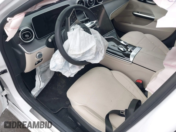 2024 Mercedes-Benz C 300 with VIN W1KAF4GB9RR237814, listed as a IAAI auction lot 41774059 with Not Provided miles and . Bid and sale history available at DreamBid. Image 20.