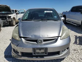 2007 Honda Fit Sport with VIN JHMGD38637S041653, listed as a Copart auction lot 48224085 with 121,493 mi miles and Salvage Title. Bid and sale history available at carsss.com. Image 5.
