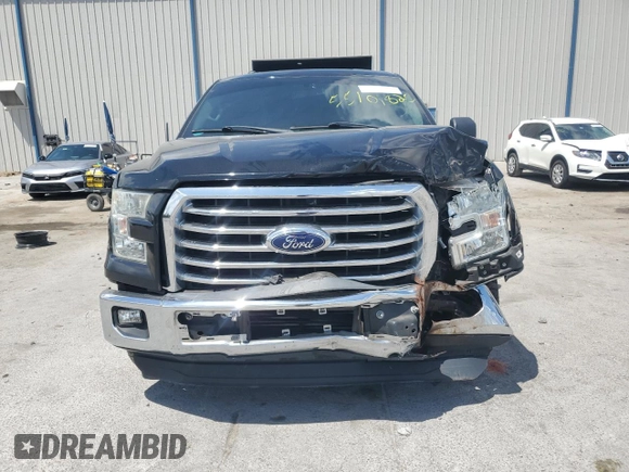 2015 Ford F-150 XL with VIN 1FTEW1CP0FFC58687, listed as a Copart auction lot 55101825 with 107,942 mi miles and Salvage Title. Bid and sale history available at DreamBid. Image 5.