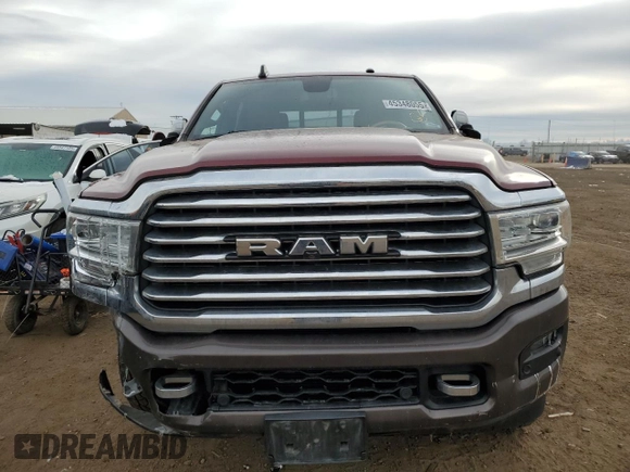 2019 Ram 2500 Laramie Longhorn with VIN 3C6UR5LL4KG661577, listed as a Copart auction lot 45348055 with 186,886 mi miles and Salvage title. Bid and sale history available at DreamBid. Image 5.