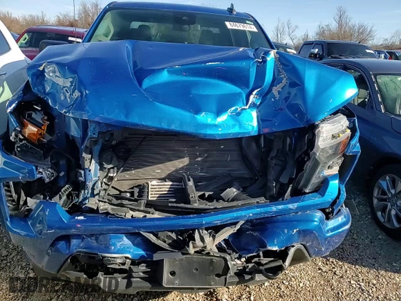 2022 Chevrolet Silverado 1500 Custom with VIN 3GCPDBEK0NG526415, listed as a Copart auction lot 84679614 with 55,104 mi miles and Salvage Title. Bid and sale history available at carsss.com. Image 10.