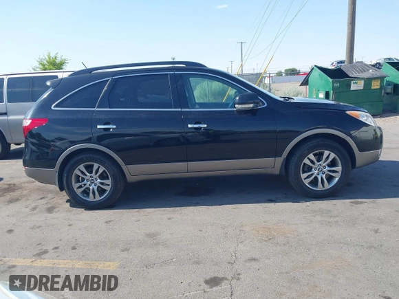 2012 Hyundai Veracruz Limited with VIN KM8NU4CC9CU185021, listed as a IAAI auction lot 42631962 with 191,260 mi miles and . Bid and sale history available at DreamBid. Image 13.