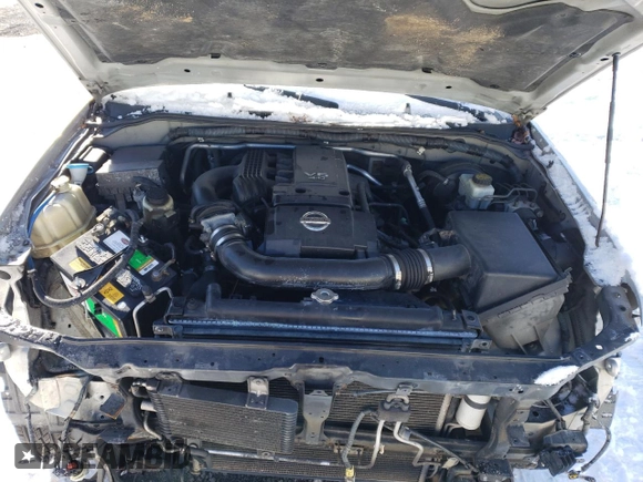 2008 Nissan Frontier SE with VIN 1N6AD06UX8C413666, listed as a Copart auction lot 86833004 with 182,284 mi miles and Salvage title. Bid and sale history available at DreamBid. Image 11.
