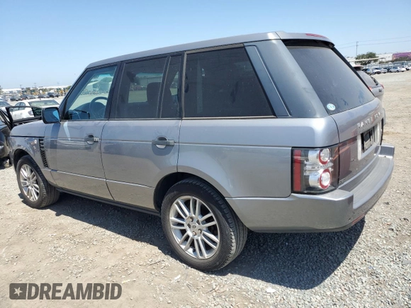 2011 Land Rover Range Rover HSE with VIN SALME1D46BA359719, listed as a Copart auction lot 59049945 with 163,892 mi miles and Salvage title. Bid and sale history available at DreamBid. Image 2.