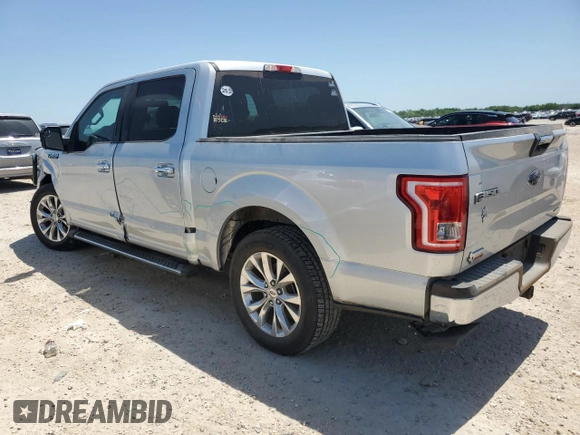 2016 Ford F-150 XL with VIN 1FTEW1CF3GFA53728, listed as a Copart auction lot 52381145 with 157,206 mi miles and Salvage Title. Bid and sale history available at carsss.com. Image 2.