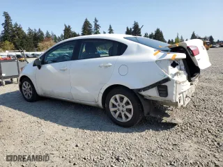 2016 Kia Rio LX with VIN KNADM4A39G6558973, listed as a Copart auction lot 54064515 with 118,066 mi miles and Salvage Title. Bid and sale history available at carsss.com. Image 2.