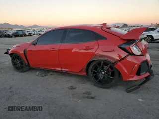 2018 Honda Civic Type R Touring z VIN SHHFK8G71JU202224, wystawiony jako Copart lot #87957705 z przebiegiem 66 721 mil mil oraz Szkoda całkowita • Salvage title. Historia ofert i sprzedaży dostępna na DreamBid. Obrazek 2.