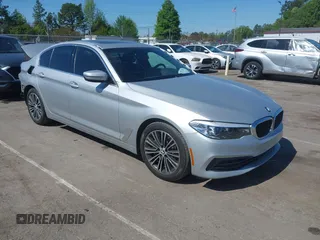 2019 BMW 5 Series 530i with VIN WBAJA5C5XKWW07106, listed as a IAAI auction lot 41977982 with 65,371 mi miles and . Bid and sale history available at carsss.com. Image 1.