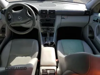2003 Mercedes-Benz C 230 Kompressor with VIN WDBRF40J03F433176, listed as a Copart auction lot 45996935 with 206,876 mi miles and Salvage Title. Bid and sale history available at DreamBid. Image 8.