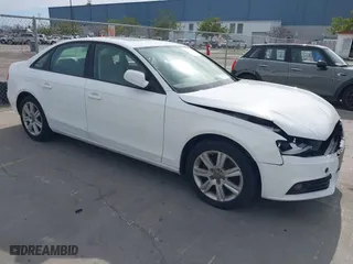 2010 Audi A4 2.0T Premium with VIN WAUAFAFL9AN038127, listed as a IAAI auction lot 41692175 with 123,445 mi miles. Bid and sale history available at carsss.com. Image 1.