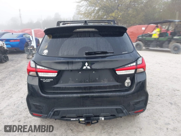 2020 Mitsubishi Outlander Sport ES 2.0 with VIN JA4AR3AU6LU022072, listed as a IAAI auction lot 41880790 with 86,462 mi miles. Bid and sale history available at carsss.com. Image 16.