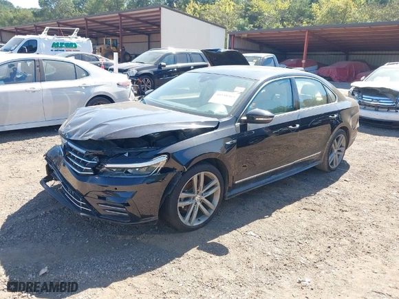 2019 Volkswagen Passat 2.0T SE R-Line with VIN 1VWMA7A37KC009597, listed as a IAAI auction lot 40548963 with 97,378 mi miles. Bid and sale history available at carsss.com. Image 2.