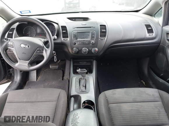 2016 Kia Forte LX with VIN KNAFX4A64G5499881, listed as a IAAI auction lot 42068921 with 122,596 mi miles. Bid and sale history available at carsss.com. Image 5.
