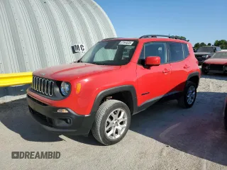 2015 Jeep Renegade Latitude z VIN ZACCJBBTXFPB97730, wystawiony jako Copart lot #57644535 z przebiegiem 118 567 mil mil oraz Szkoda całkowita • Salvage title. Historia ofert i sprzedaży dostępna na DreamBid. Obrazek 1.