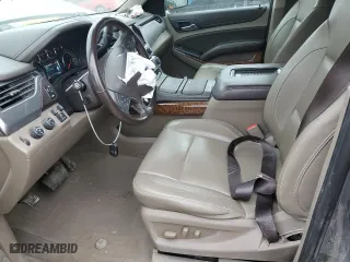 2020 Chevrolet Suburban Premier with VIN 1GNSKJKC8LR229551, listed as a Copart auction lot 43632235 with 109,020 mi miles and Salvage Title. Bid and sale history available at carsss.com. Image 7.
