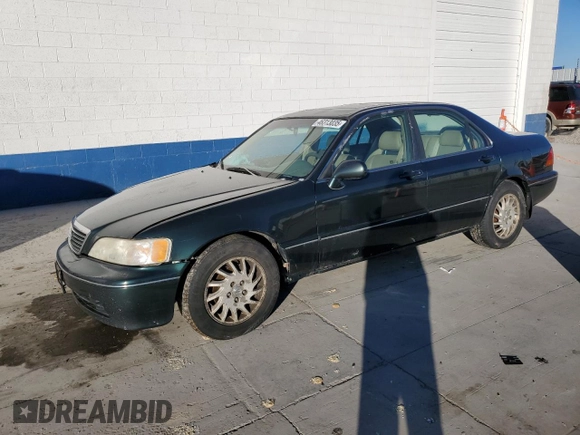 1998 Acura RL Premium with VIN JH4KA965XWC003247, listed as a Copart auction lot 46313035 with 0 mi miles and Salvage Title. Bid and sale history available at carsss.com. Image 1.