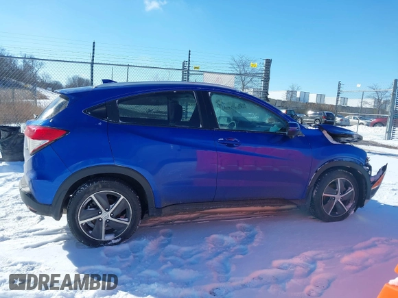 2022 Honda HR-V EX with VIN 3CZRU6H52NM736130, listed as a IAAI auction lot 41557784 with 36,084 mi miles. Bid and sale history available at carsss.com. Image 13.