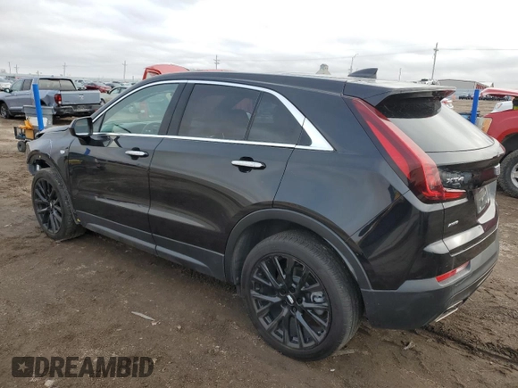 2022 Cadillac XT4 AWD Luxury with VIN 1GYFZBR40NF108540, listed as a Copart auction lot 79168974 with 19,202 mi miles and Salvage Title. Bid and sale history available at carsss.com. Image 2.