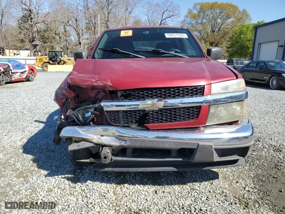 2005 Chevrolet Colorado 1SB LS Z85 with VIN 1GCCS138458259839, listed as a Copart auction lot 50251535 with 221,818 mi miles and Salvage Title. Bid and sale history available at carsss.com. Image 5.