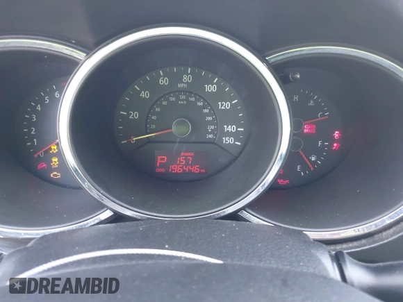 2011 Kia Sorento LX with VIN 5XYKT3A11BG162130, listed as a IAAI auction lot 41849206 with 1 mi miles. Bid and sale history available at carsss.com. Image 7.