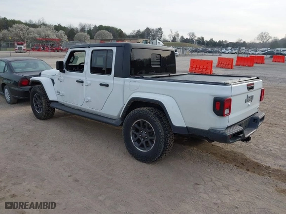 2022 Jeep Gladiator High Altitude with VIN 1C6HJTFG0NL141296, listed as a IAAI auction lot 41795033 with 39,768 mi miles. Bid and sale history available at carsss.com. Image 3.