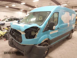 2017 Ford Transit with VIN 1FTYE2CM6HKA49363, listed as a IAAI auction lot 41084813 with Not Provided miles. Bid and sale history available at carsss.com. Image 18.