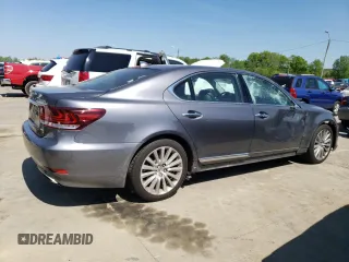 2015 Lexus LS 460 L with VIN JTHDL5EF7F5007136, listed as a Copart auction lot 51334974 with 194,186 mi miles and Salvage title. Bid and sale history available at DreamBid. Image 3.