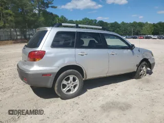 2003 Mitsubishi Outlander LS with VIN JA4LX31G53U115285, listed as a Copart auction lot 56049194 with 254,661 mi miles and Salvage Title. Bid and sale history available at carsss.com. Image 3.
