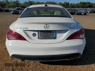 2018 Mercedes-Benz CLA 250 with VIN WDDSJ4GB8JN633067, listed as a Copart auction lot 70597903 with 46,381 mi miles and . Bid and sale history available at DreamBid. Image 6.