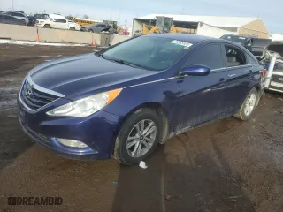 2013 Hyundai Sonata GLS with VIN 5NPEB4AC4DH506083, listed as a Copart auction lot 45553325 with 123,723 mi miles and Salvage Title. Bid and sale history available at carsss.com. Image 1.