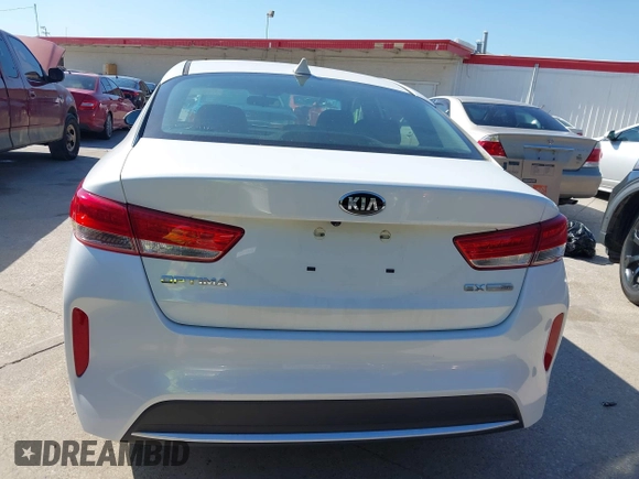 2017 Kia Optima EX with VIN KNAGU4LE3H5012382, listed as a IAAI auction lot 42570804 with 104,910 mi miles and . Bid and sale history available at DreamBid. Image 16.