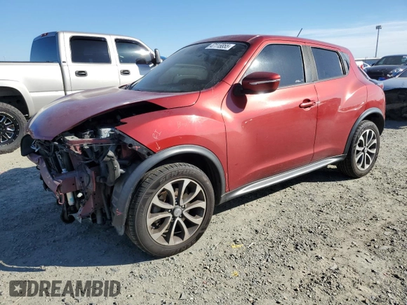 2017 Nissan Juke SL with VIN JN8AF5MR2HT706006, listed as a Copart auction lot 47115855 with 110,959 mi miles and Salvage Title. Bid and sale history available at carsss.com. Image 1.