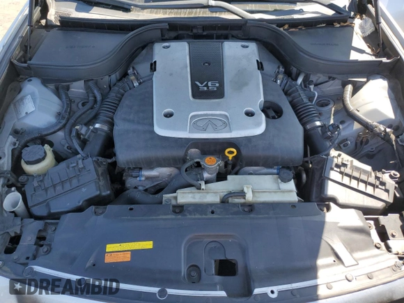 2008 Infiniti G35 Journey with VIN JNKBV61E08M218577, listed as a Copart auction lot 62776125 with 246,590 mi miles and Salvage title. Bid and sale history available at DreamBid. Image 11.
