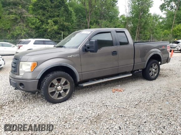 2009 Ford F-150 XL with VIN 1FTPX14V29FA00582, listed as a Copart auction lot 59819485 with 218,535 mi miles and Clean title. Bid and sale history available at DreamBid. Image 1.