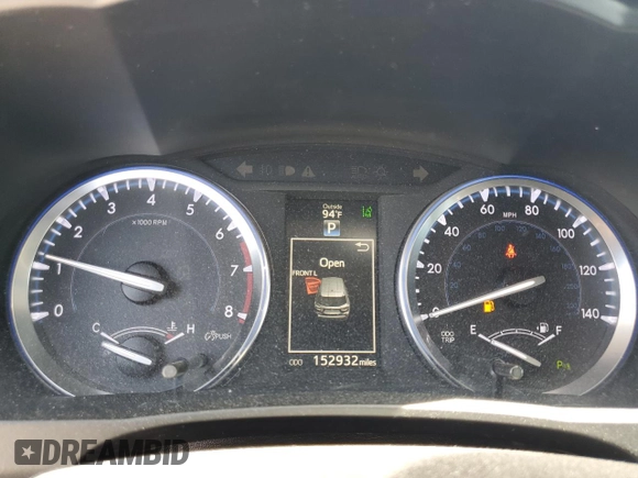 2015 Toyota Highlander Limited with VIN 5TDDKRFH5FS220155, listed as a Copart auction lot 61632405 with 152,932 mi miles and Salvage title. Bid and sale history available at DreamBid. Image 9.