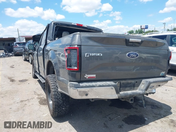 2015 Ford F-150 XL with VIN 1FTEW1CP3FKE14583, listed as a IAAI auction lot 42237940 with 131,667 mi miles and . Bid and sale history available at DreamBid. Image 3.