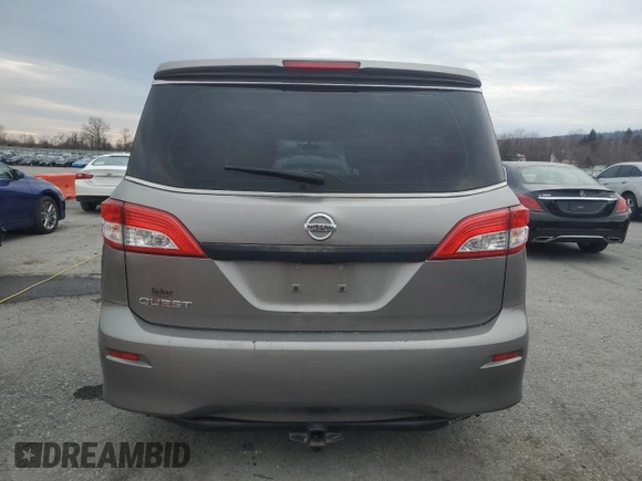 2013 Nissan Quest LE with VIN JN8AE2KP7D9069057, listed as a Copart auction lot 46721615 with 128,745 mi miles and Clean Title. Bid and sale history available at carsss.com. Image 6.
